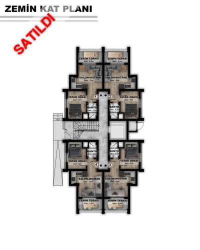 DM Life Residence (Gazipaşa'da Satılık Lüks Daireler)