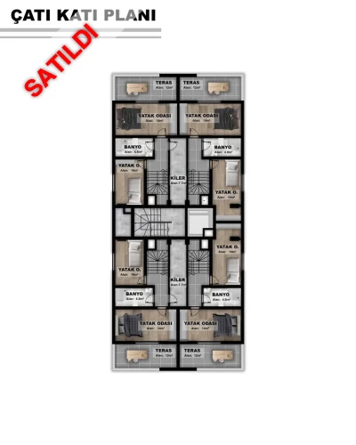 DM Life Residence (Gazipaşa'da Satılık Lüks Daireler)