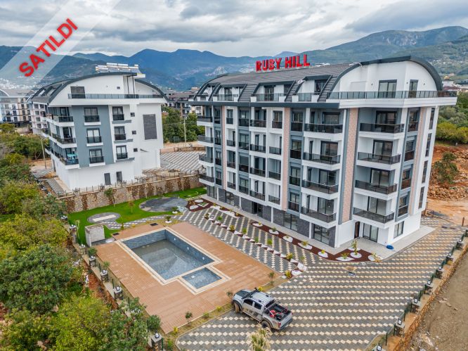 Ruby Hill Residence (Oba'da Deniz Manzaralı 2+1 Daire)