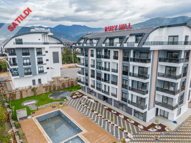 Ruby Hill Residence (Oba'da Deniz Manzaralı 2+1 Daire)