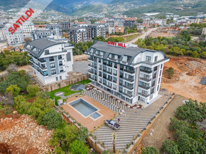Ruby Hill Residence (Oba'da Deniz Manzaralı 2+1 Daire)