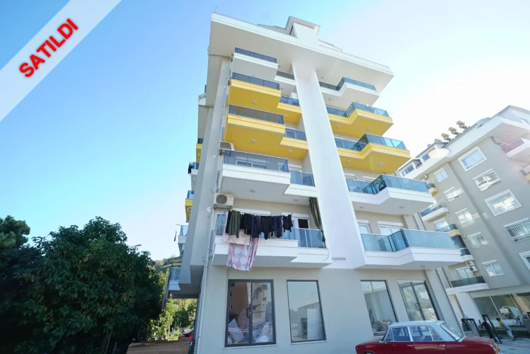 Göktaş Apartment (2+1 Apartment with Sea View in Alanya Demirtaş)