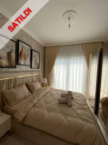 Göktaş Apartment (2+1 Apartment with Sea View in Alanya Demirtaş)