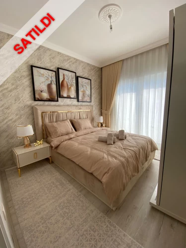 Göktaş Apartment (2+1 Apartment with Sea View in Alanya Demirtaş)