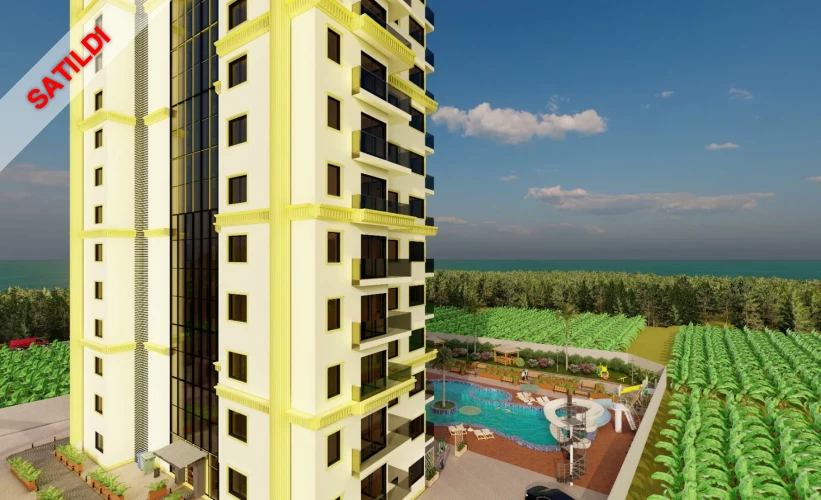 Fenercioğlu Arcadia (1+1 Flat for Sale in Mahmutlar)