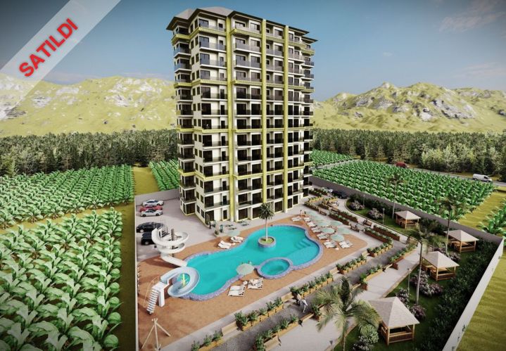 Fenercioğlu Arcadia (1+1 Flat for Sale in Mahmutlar)