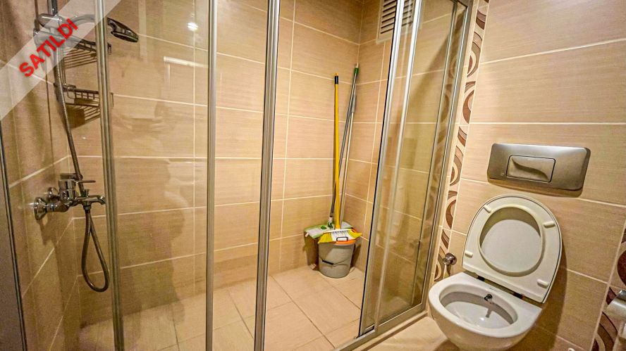 Ulusoy Sitesi (2+1 möblierte Wohnung in Alanya Oba, 500 M vom Meer entfernt)