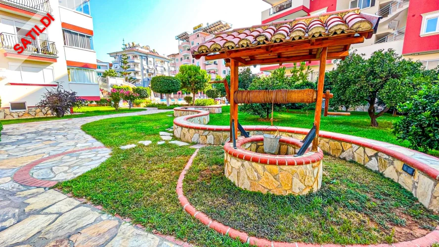 Ulusoy Sitesi (2+1 Furnished Flat in Alanya Oba, 500 M from the Sea)