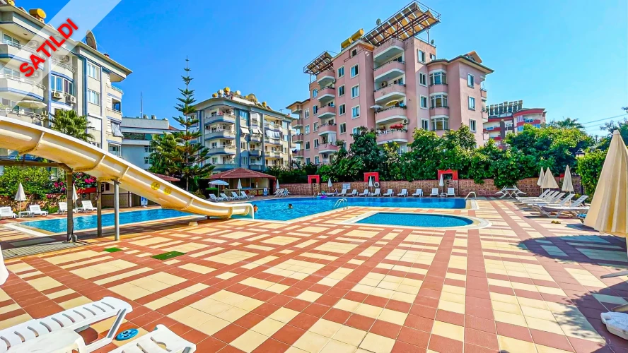 Ulusoy Sitesi (2+1 Furnished Flat in Alanya Oba, 500 M from the Sea)