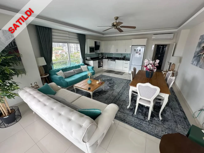 Tulip Tower (Möblierte 2+1 Wohnung zum Verkauf in Mahmutlar, Alanya)