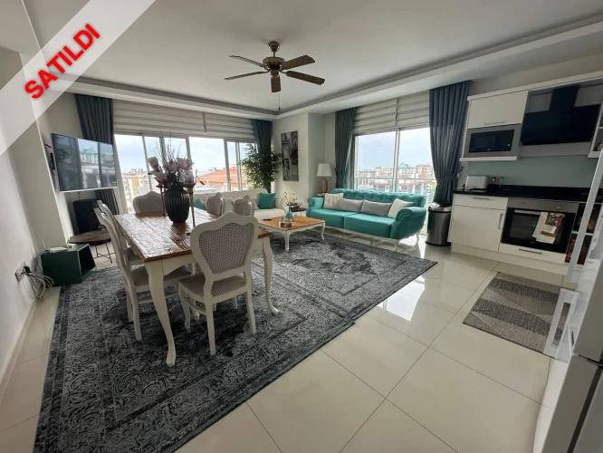 Tulip Tower (Möblierte 2+1 Wohnung zum Verkauf in Mahmutlar, Alanya)