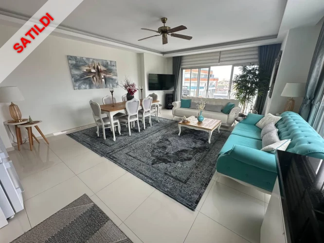 Tulip Tower (Möblierte 2+1 Wohnung zum Verkauf in Mahmutlar, Alanya)