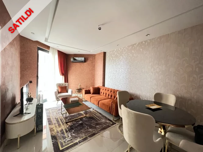 Serenity Oba Royal Beach (Alanya Obada Seafront 1+1 möblierte Wohnung)