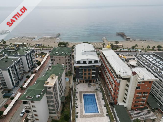 Serenity Oba Royal Beach (1+1 Furnished Apartment by the Sea in Alanya Oba)