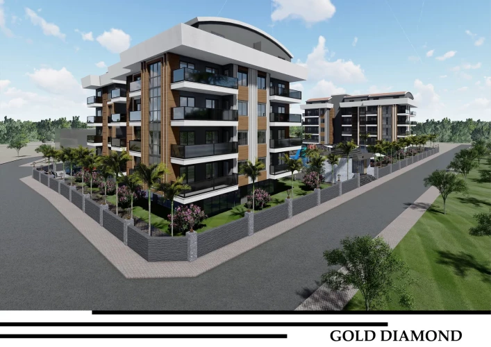 Oba Gold Diamond (Oba'da Satılık Lüks Daireler)