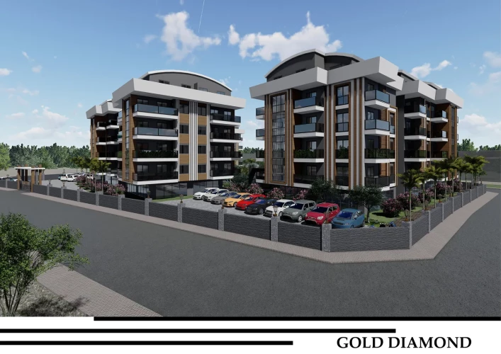 Oba Gold Diamond (Oba'da Satılık Lüks Daireler)