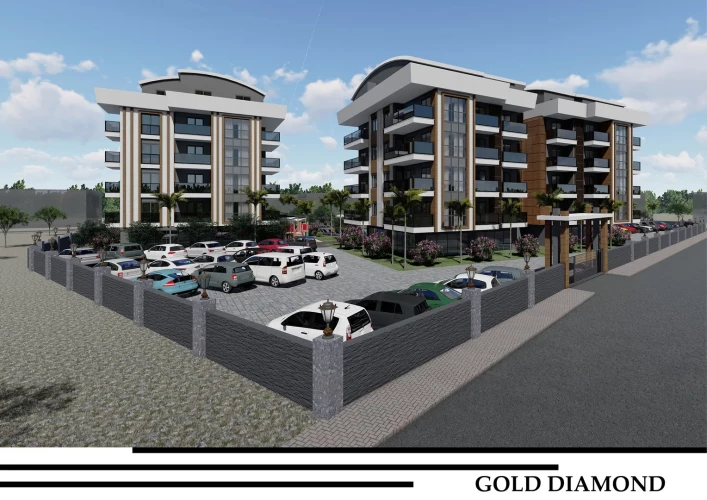 Oba Gold Diamond (Oba'da Satılık Lüks Daireler)