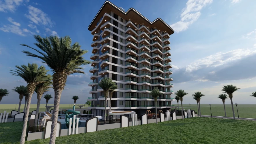Ruby Tower Residence (Mahmutlar'da 1+1 Satılık Daire)
