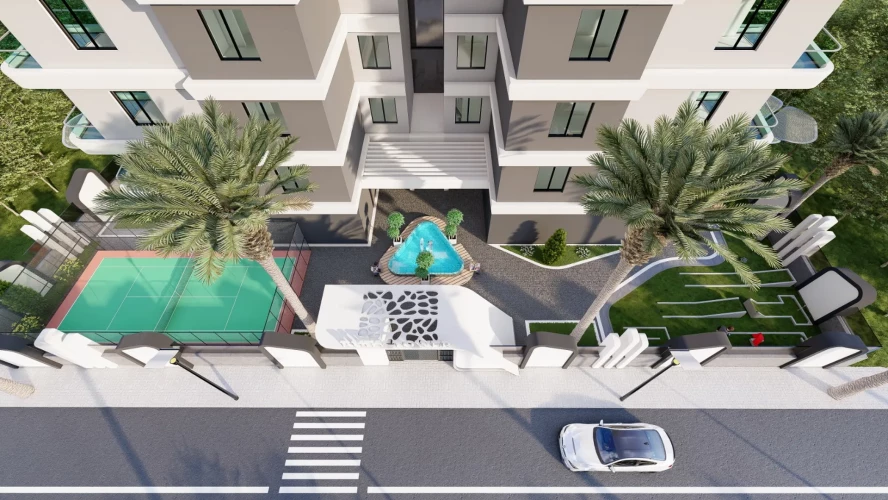 Ruby Tower Residence (Mahmutlar'da 1+1 Satılık Daire)