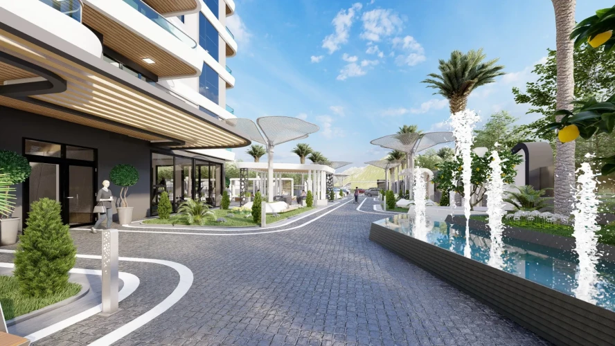 Ruby Tower Residence (Mahmutlar'da 1+1 Satılık Daire)