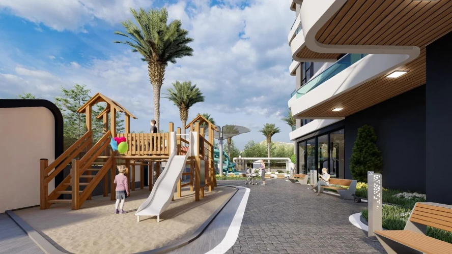 Ruby Tower Residence (Mahmutlar'da 1+1 Satılık Daire)