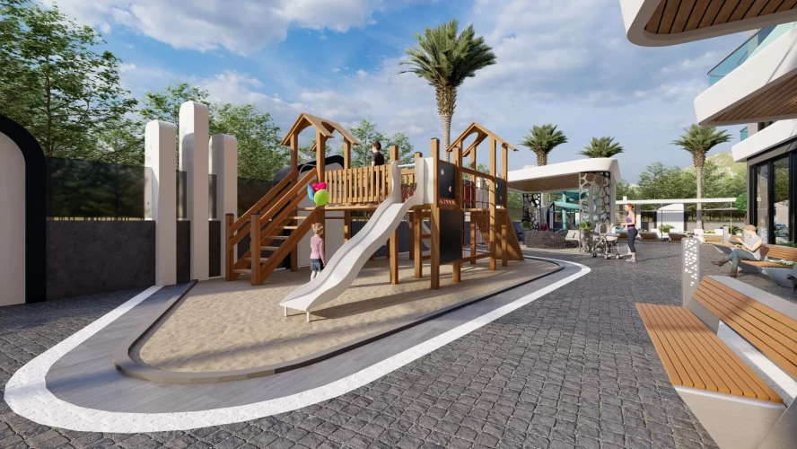 Ruby Tower Residence (Mahmutlar'da 1+1 Satılık Daire)