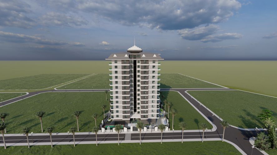 Ruby Tower Residence (1+1 Flat for Sale in Mahmutlar)