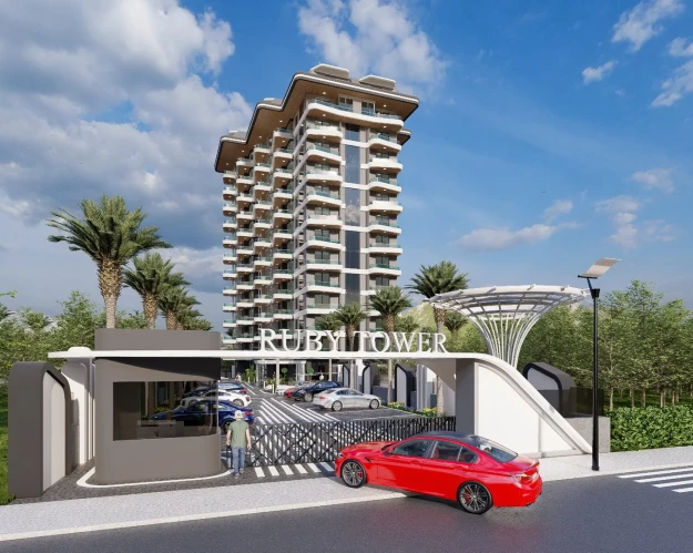 Ruby Tower Residence (Mahmutlar'da 1+1 Satılık Daire)