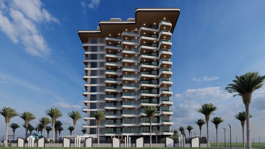 Ruby Tower Residence (1+1 Flat for Sale in Mahmutlar)