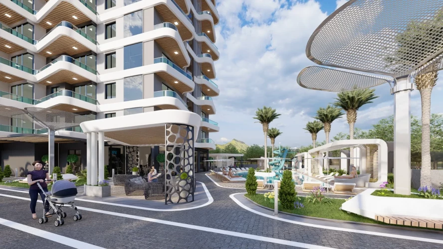 Ruby Tower Residence (Mahmutlar'da 1+1 Satılık Daire)