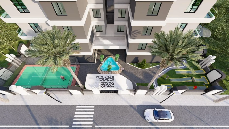 Ruby Tower Residence (Mahmutlar'da 1+1 Satılık Daire)