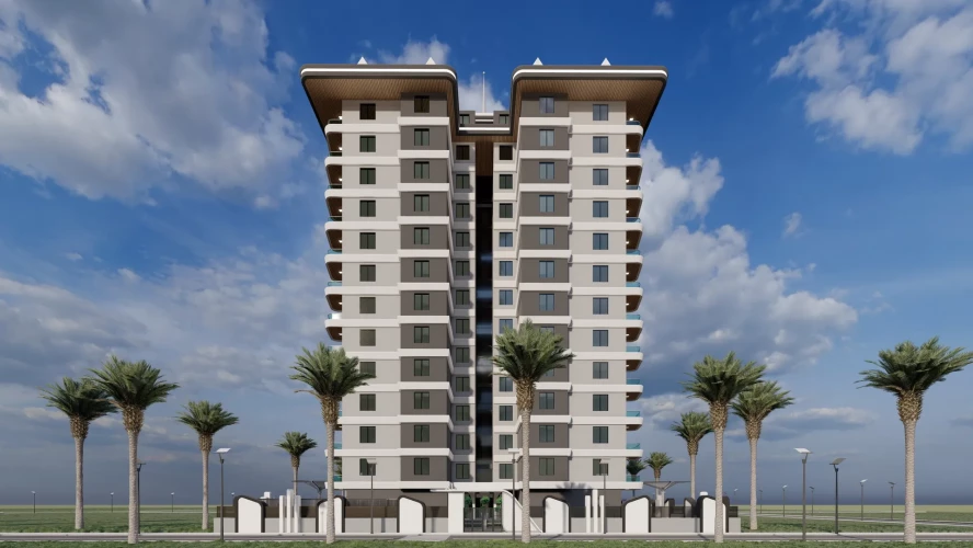 Ruby Tower Residence (Mahmutlar'da 1+1 Satılık Daire)
