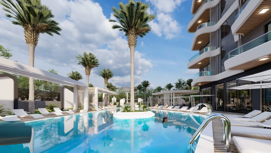 Ruby Tower Residence (Mahmutlar'da 1+1 Satılık Daire)