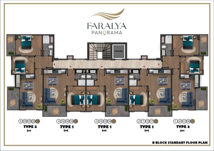Faralya Panorama (Konaklı'da Satılık Lüks Daireler)