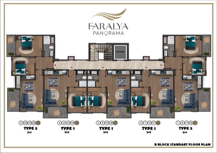 Faralya Panorama (Konaklı'da Satılık Lüks Daireler)