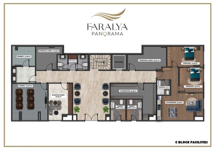 Faralya Panorama (Luxury Apartments for Sale in Konakli)