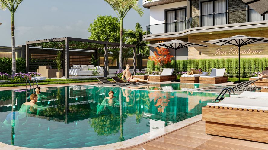 İnci Residence (Kestel'de Satılık Daireler)