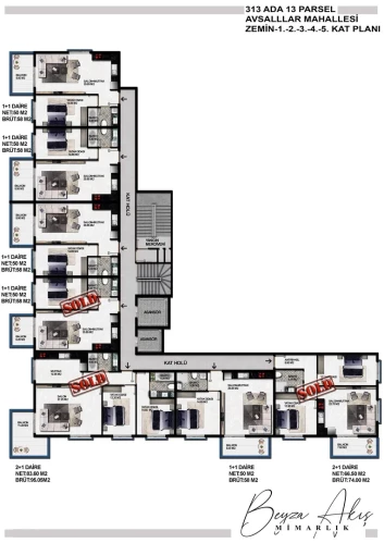 Garden Residence 3 (Alanya Avsallar'da Satılık Daireler)