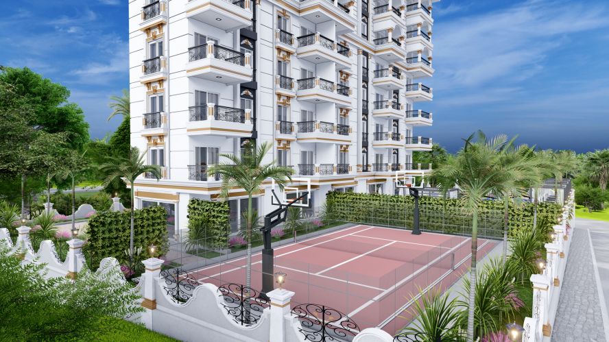 Garden Residence 3 (Alanya Avsallar'da Satılık Daireler)