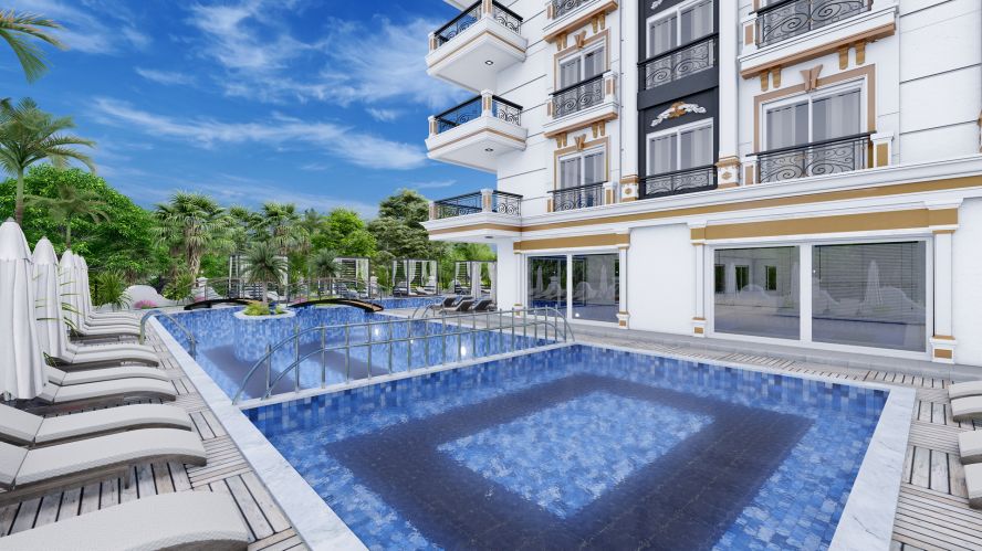 Garden Residence 3 (Alanya Avsallar'da Satılık Daireler)