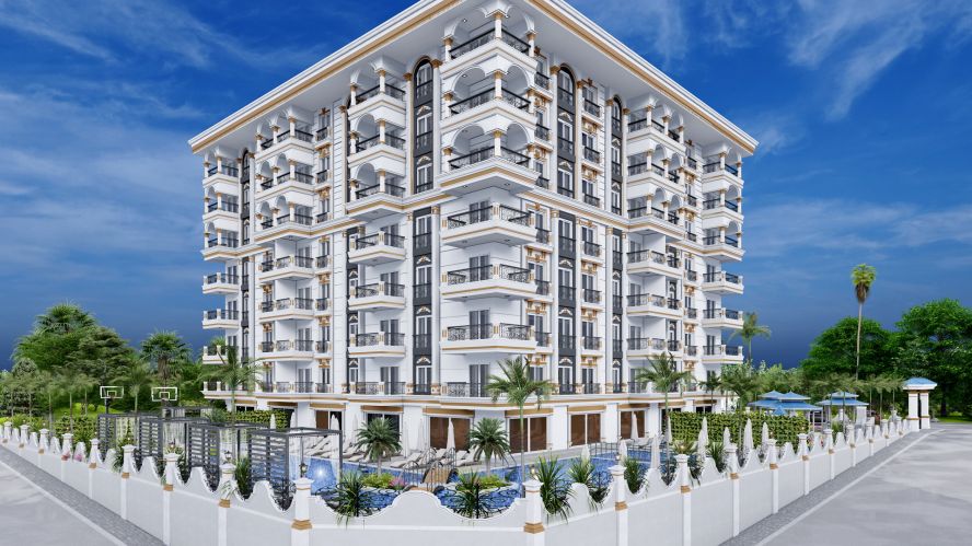 Garden Residence 3 (Alanya Avsallar'da Satılık Daireler)