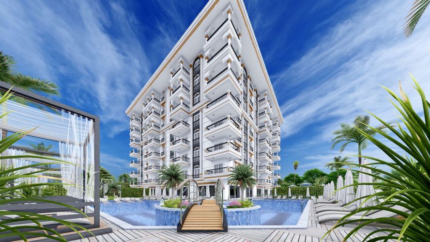 Garden Residence 3 (Alanya Avsallar'da Satılık Daireler)