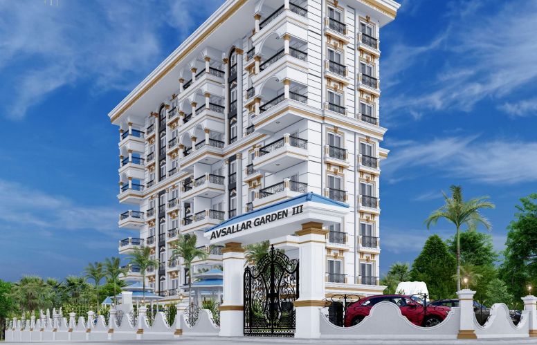 Garden Residence 3 (Alanya Avsallar'da Satılık Daireler)