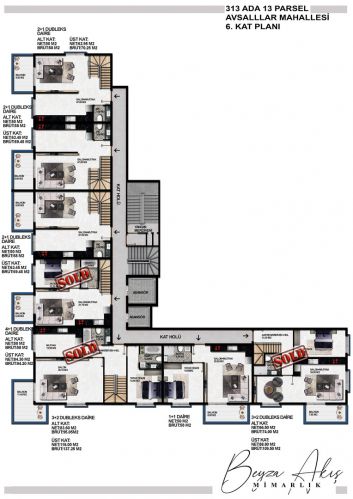 Garden Residence 3 (Alanya Avsallar'da Satılık Daireler)