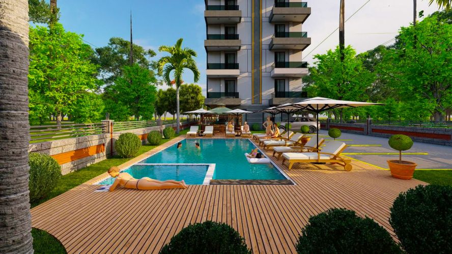 Garden Residence (Luxury Apartments for Sale in Alanya Avsallar)