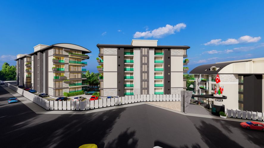 Casa Hills (Luxury Apartments for Sale in Kargicak, Alanya)