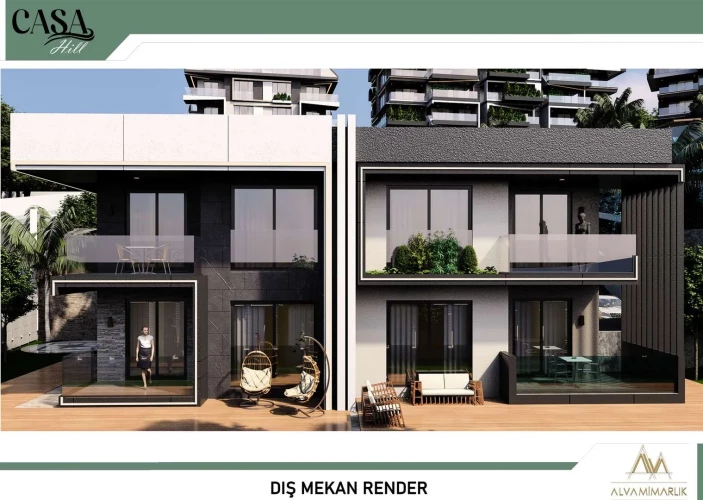 Casa Hills (Alanya Kargıcak'da Satılık Lüks Daireler)