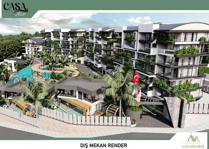 Casa Hills (Alanya Kargıcak'da Satılık Lüks Daireler)