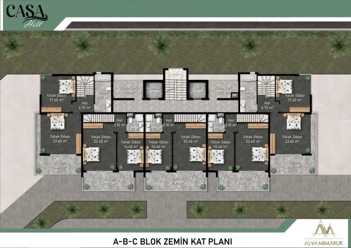 Casa Hills (Alanya Kargıcak'da Satılık Lüks Daireler)