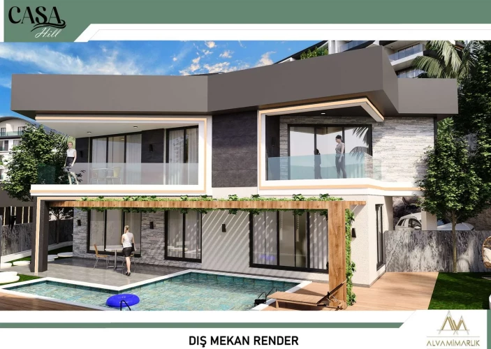 Casa Hills (Alanya Kargıcak'da Satılık Lüks Daireler)